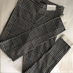 Top shop plaid pants
